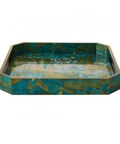 Kim Seybert Mirage Tray 15" X 15" Decor