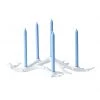 Kim Seybert Aspen Candle Holder In White