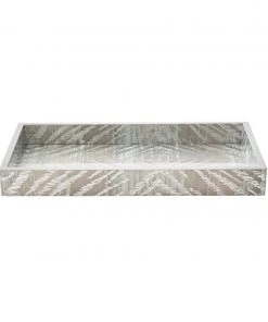 Kim Seybert Zebra Tray 14.5" X 7.5"
