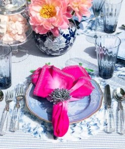 Kim Seybert Oriente Italiano Dinner Plate, Pervinca, Set Of 2