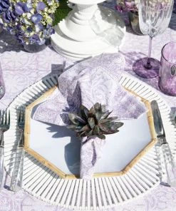 Kim Seybert Provence Napkin In Lilac, Set Of 4 Napkins