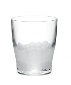 Kim Seybert Paillette Double Old Fashioned In Frost, Set Of 4 Glassware