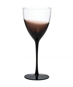 Kim Seybert Glassware Vague Red Wine Glass In Smoke, Set Of 4