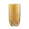 Kim Seybert Crackle Tumbler In Gold, Set Of 4 Glassware