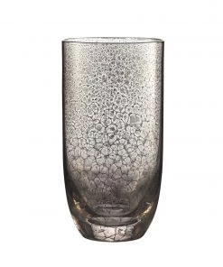 Kim Seybert Crackle Tumbler In Platinum, Set Of 4 Glassware