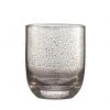 Kim Seybert Glassware Crackle Double Old Fashioned In Platinum, Set Of 4