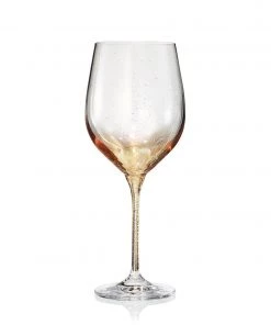 Kim Seybert Orion Wine Glass In Gold, Set Of 4 Glassware