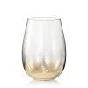 Kim Seybert Glassware Orion Tumbler Glass In Gold, Set Of 4