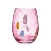 Kim Seybert Glassware Gala Tumbler In Pink, Set Of 4