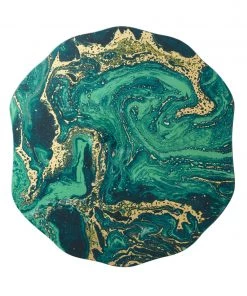 Kim Seybert Placemats Cosmos Placemat In Emerald, Set Of 4