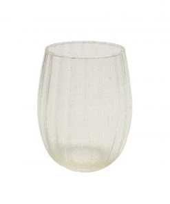 Kim Seybert Stardust Tumbler In Clear & Gold, Set Of 4 Glassware