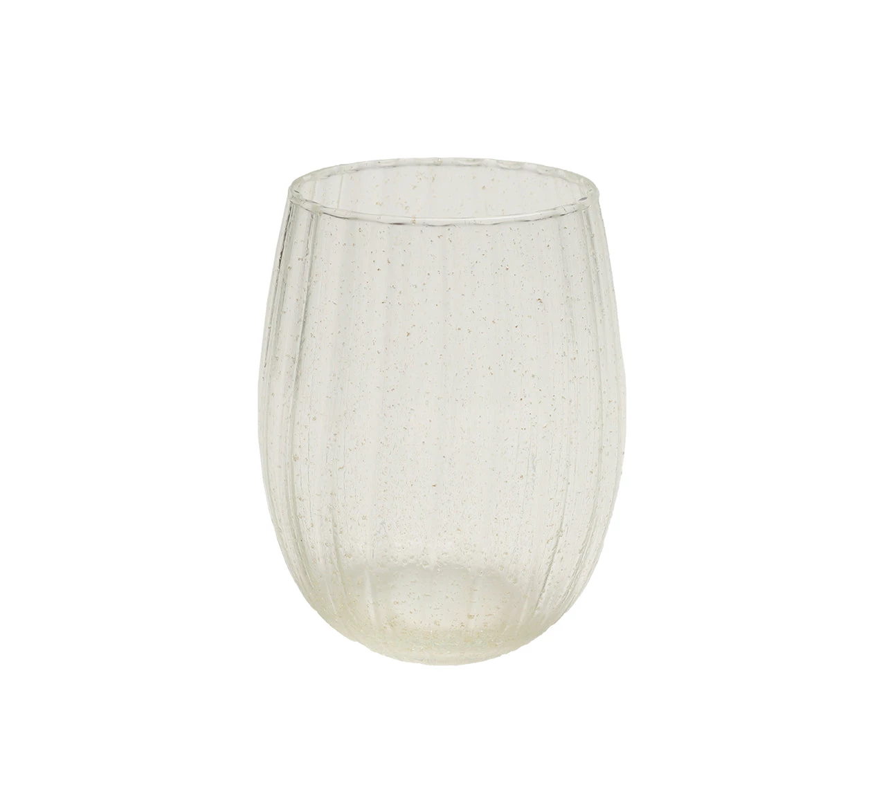 Kim Seybert Stardust Tumbler In Clear & Gold, Set Of 4 Glassware