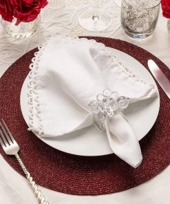 Kim Seybert Placemats Confetti Placemat In Red, Set Of 4