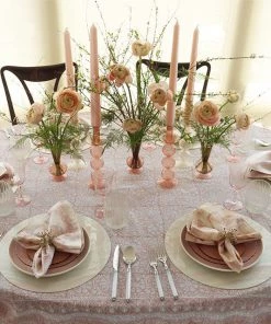 Kim Seybert Provence Tablecloth In Mauve