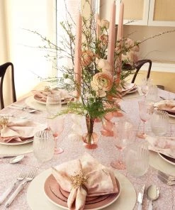 Kim Seybert Boho Napkin In Blush, Set Of 4 Napkins