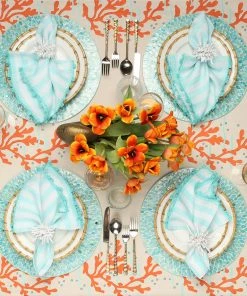 Kim Seybert Placemats Marquis Placemat Seafoam, Set Of 4