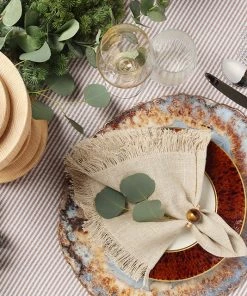 Kim Seybert Placemats Strata Placemat In Beige & Taupe & Gray, Set Of 4