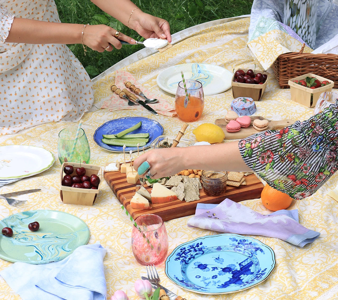 Kim Seybert Glassware Gala Tumbler In Pink, Set Of 4