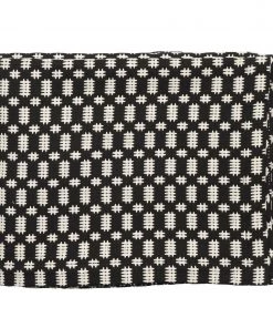 Kim Seybert Saigon Tablecloth In Ecru & Black