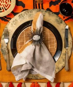 Kim Seybert Solstice Placemat In Gold, Set Of 4 Placemats