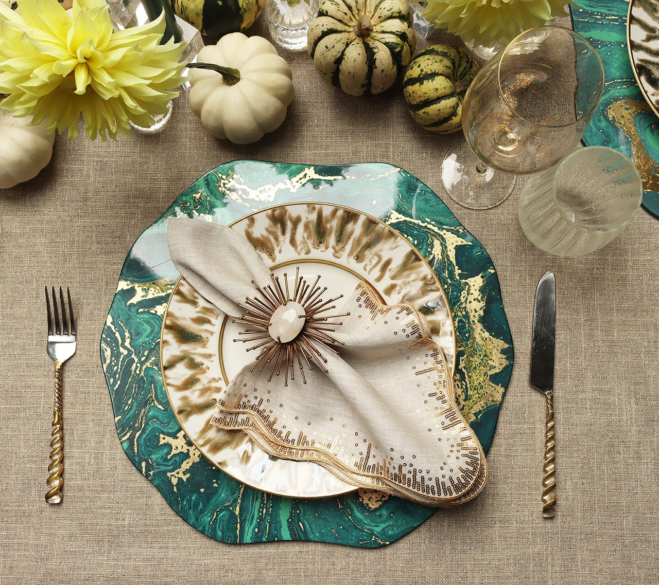 Kim Seybert Stardust Tumbler In Clear & Gold, Set Of 4 Glassware