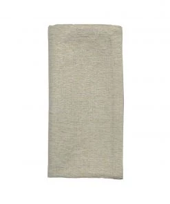Kim Seybert Glitz Napkin In White, Gold & Silver, Set Of 4