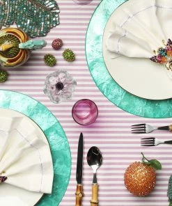 Kim Seybert Napkin Rings Glam Fly Napkin Ring In Multi, Set Of 4 In A Gift Box