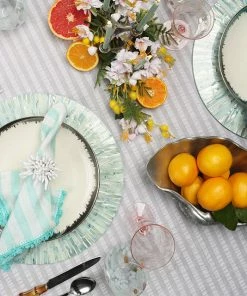 Kim Seybert Reed Napkin Ring In White, Set Of 4