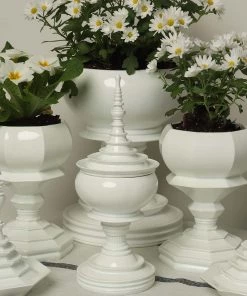 Kim Seybert, Inc. Decor Totem Large In White Home Decor