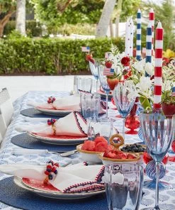 Kim Seybert Saigon Placemat In Navy, Set Of 4 Placemats