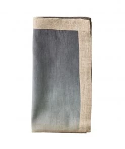 Kim Seybert Napkins Dip Dye Napkin In Beige, Taupe & Gray, Set Of 4