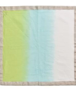 Kim Seybert Dip Dye Napkin In Blue & Green, Set Of 4