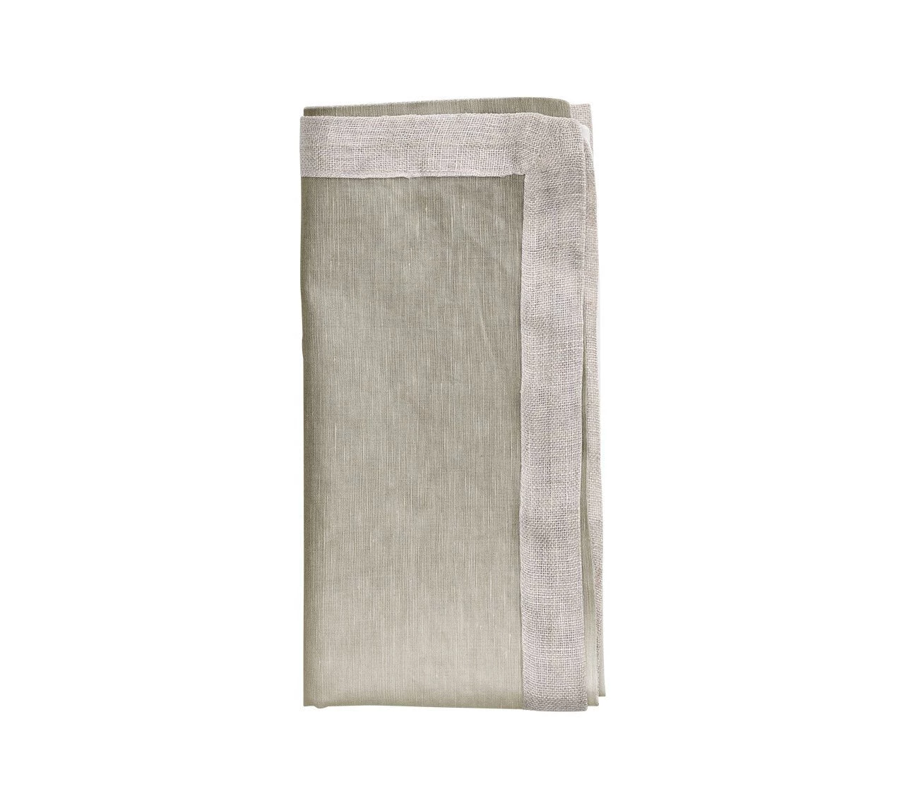 Kim Seybert Napkins Dip Dye Napkin In Gray & Silver, Set Of 4