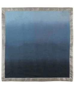 Kim Seybert Dip Dye Napkin In Navy & Blue, Set Of 4 Napkins