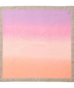 Kim Seybert Dip Dye Napkin In Sorbet, Set Of 4