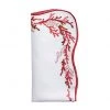 Kim Seybert Reef Napkin In White, Coral & Gold, Set Of 4