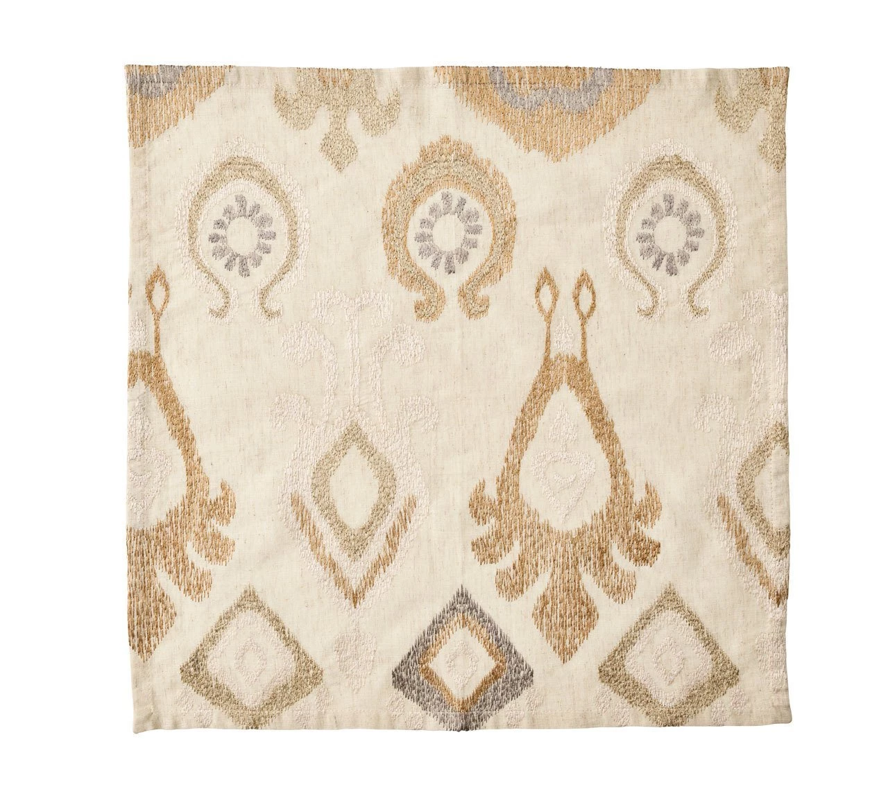 Kim Seybert Marrakech Napkin In Natural, Ivory & Gold, Set Of 4