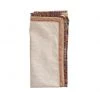 Kim Seybert Spectrum Napkin In Natural & Multi, Set Of 4 Napkins