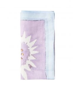 Kim Seybert Foliage Napkin In Lilac & Periwinkle, Set Of 4