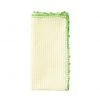 Kim Seybert Seersucker Napkin In Yellow & Green, Set Of 4