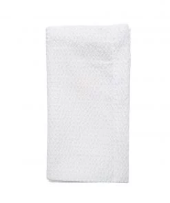 Kim Seybert, Inc. Napkins Tapered Seersucker Napkin In White, Set Of 4
