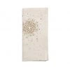 Kim Seybert Starburst Napkin In White, Gold & Silver, Set Of 4
