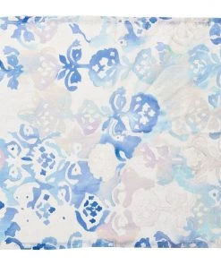 Kim Seybert Napkins Watercolor Napkin In White & Multi, Set Of 4