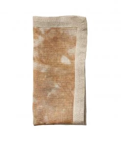 Kim Seybert Ethereal Napkin In Natural & Brown, Set Of 4