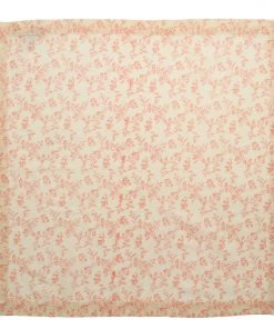 Kim Seybert Tess Napkin In Ivory & Blush, Set Of 4