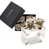 Kim Seybert Geode Napkin Rings In Gold, Set Of 4 In A Gift Box
