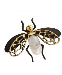 Kim Seybert Fly Away Napkin Ring In Black & Multi, Set Of 4