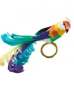 Kim Seybert Rio Napkin Ring In Multi, Set Of 4 Napkin Rings