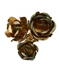 Kim Seybert Bouquet Napkin Ring In Gold, Set Of 4 Napkin Rings