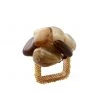 Kim Seybert Sea Stone Napkin Ring In Beige, Set Of 4